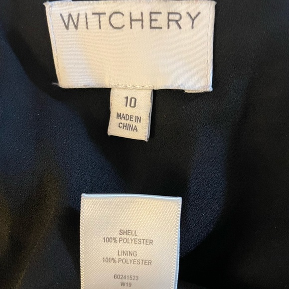 Witchery size 10 animal print long sleeve dress - Picture 4 of 4